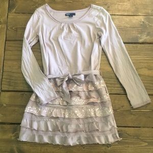 Gap Kids Tule and Sequin Ruffle Dress